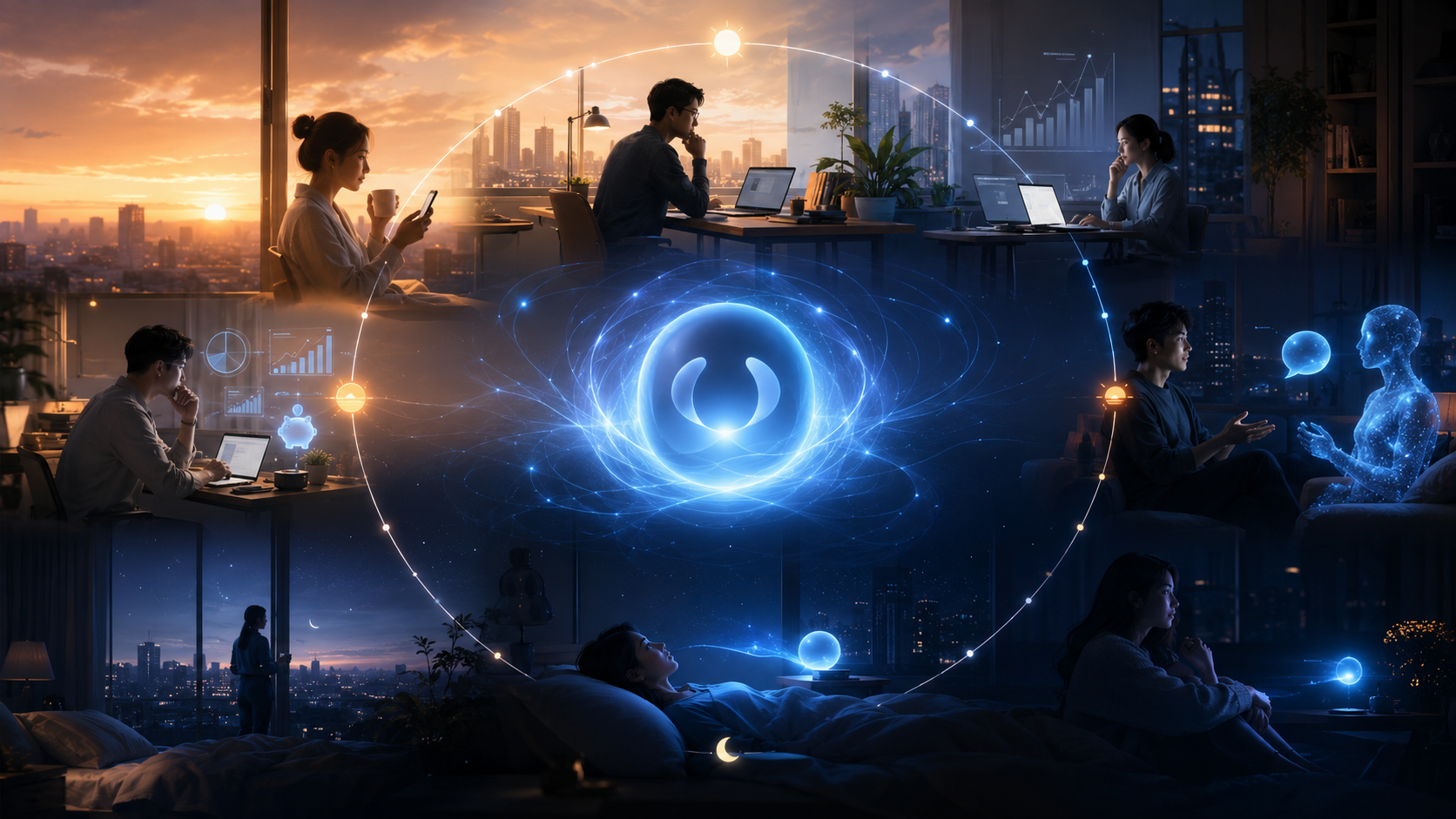 凌晨5点找AI要安眠药:一份大模型使用时间表里的人类图鉴